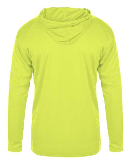Badger Youth B-Core Long Sleeve Hooded T-Shirt 2105