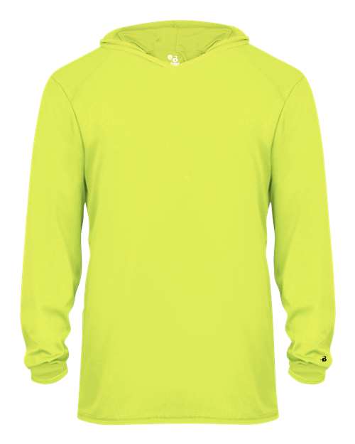 Badger Youth B-Core Long Sleeve Hooded T-Shirt 2105