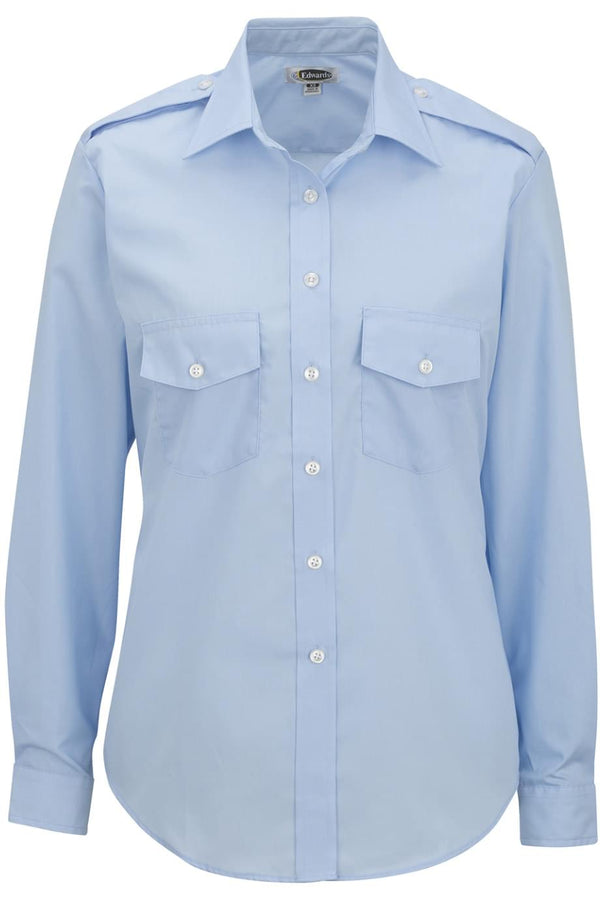 Edwards Ladies Navigator Shirt - Long Sleeve [#5262].  Live Chat for Bulk Discounts