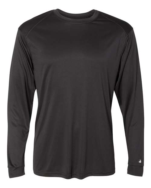 Badger Ultimate SoftLock™ Long Sleeve T-Shirt 4004 - Black