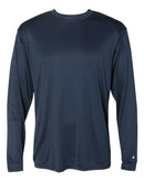 Badger Ultimate SoftLock™ Long Sleeve T-Shirt 4004 - Navy