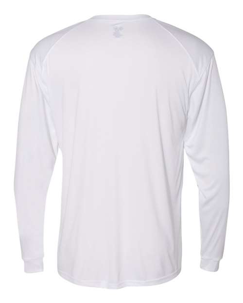 Badger Ultimate SoftLock™ Long Sleeve T-Shirt 4004 - White