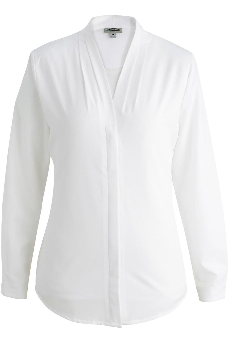 Edwards V Neck Ladies Blouse [