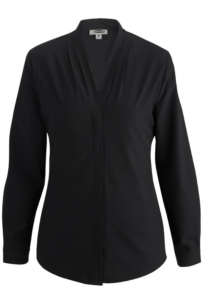 Edwards V Neck Ladies Blouse [