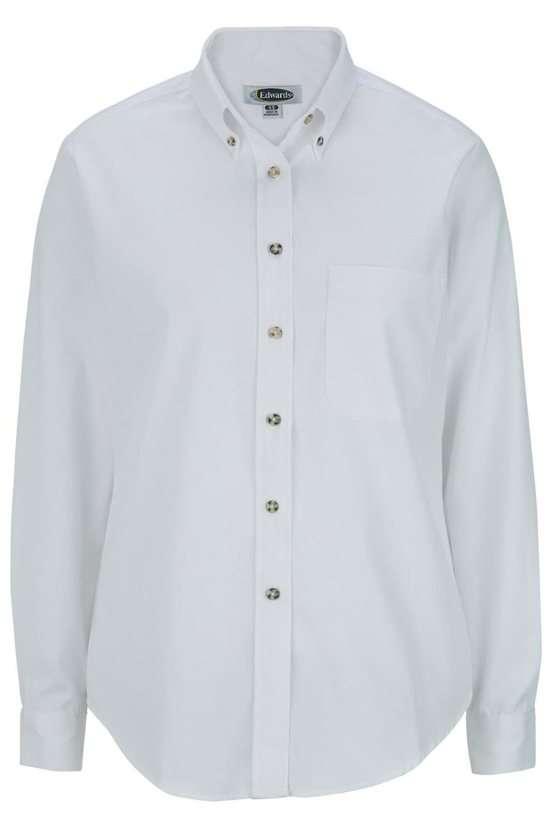 Edwards Easy Care Poplin Long-Sleeve Ladies' Shirt [