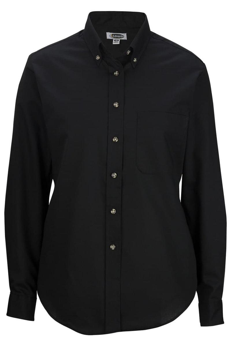 Edwards Easy Care Poplin Long-Sleeve Ladies' Shirt [
