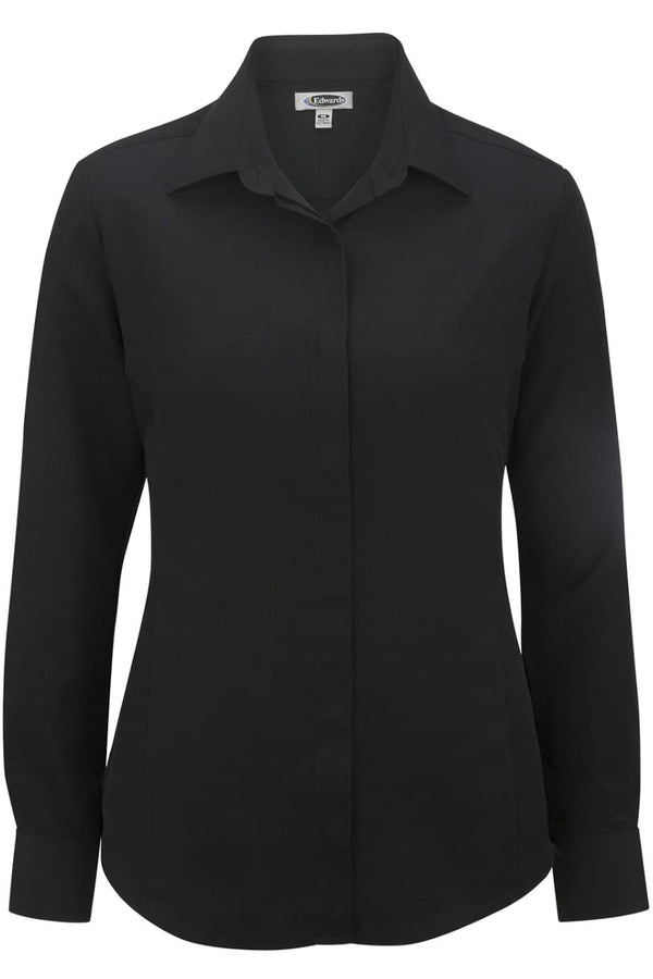 Edwards Ladies Batiste Cafe Shirt [#5291].  Live Chat for Bulk Discounts
