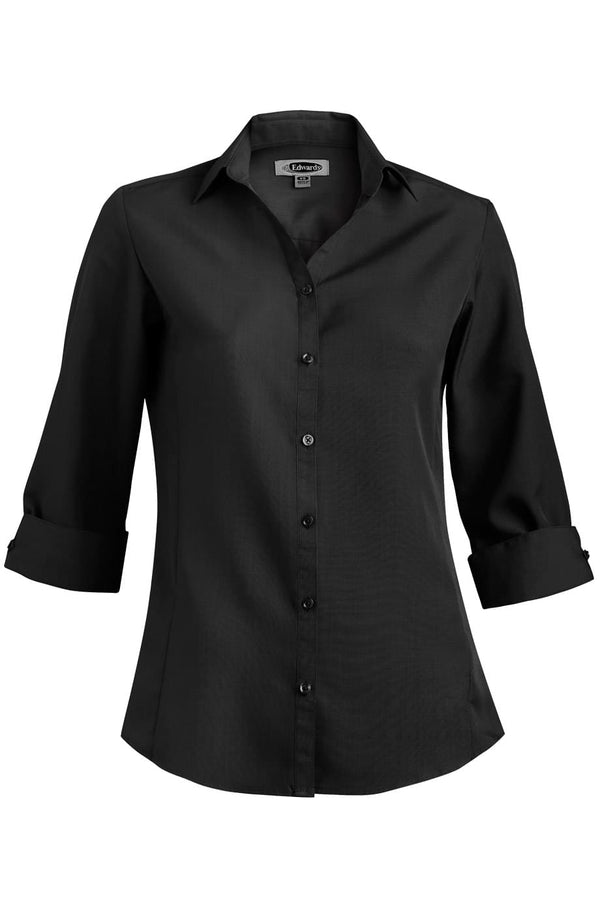 Edwards Ladies Batiste 3/4 Sleeve Blouse [#5292].  Live Chat for Bulk Discounts