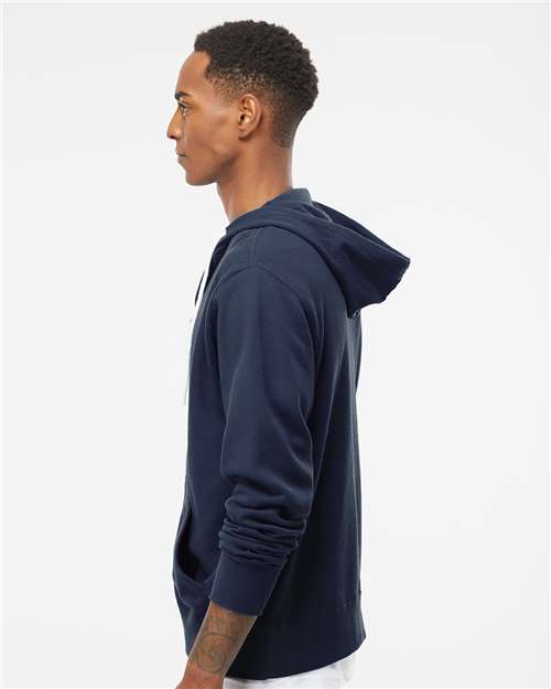 Independent Trading Co. Lightweight Full-Zip Hooded Sweatshirt AFX90UNZ