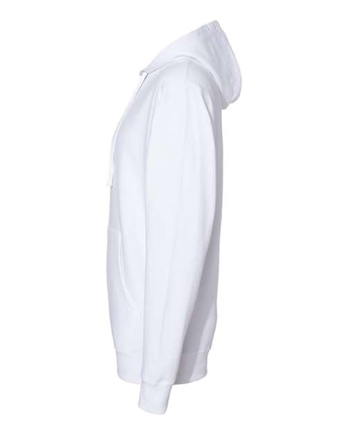 Independent Trading Co. Midweight Hooded Sweatshirt SS4500 - White
