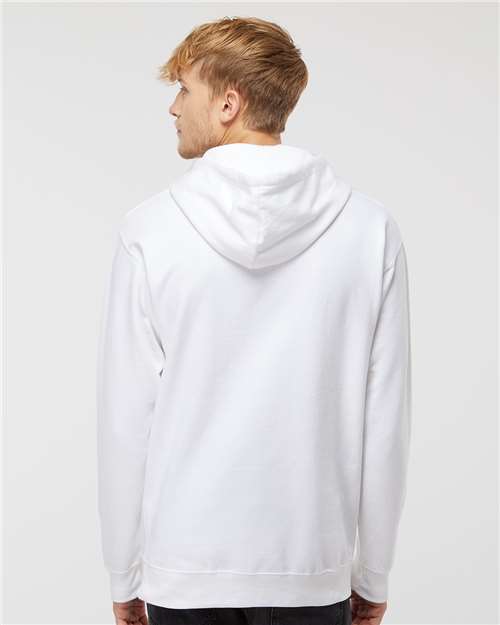 Independent Trading Co. Midweight Hooded Sweatshirt SS4500 - White