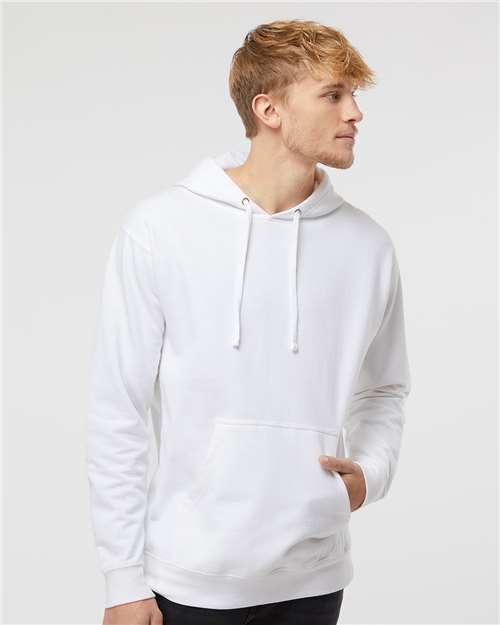 Independent Trading Co. Midweight Hooded Sweatshirt SS4500 - White