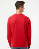 Independent Trading Co. Midweight Crewneck Sweatshirt SS3000 - Red