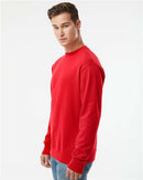 Independent Trading Co. Midweight Crewneck Sweatshirt SS3000 - Red