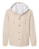 Independent Trading Co. Water-Resistant Hooded Windbreaker EXP95NB