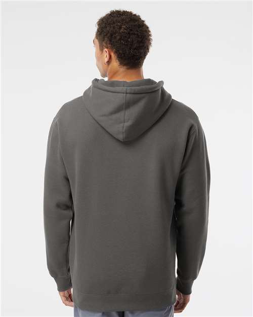 Independent Trading Co. Heavyweight Hooded Sweatshirt IND4000 - Charcoal