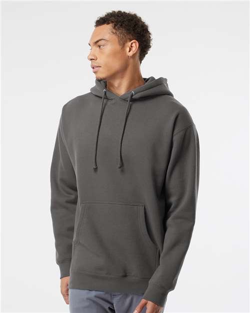 Independent Trading Co. Heavyweight Hooded Sweatshirt IND4000 - Charcoal