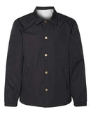 Independent Trading Co. Water-Resistant Windbreaker Coach’s Jacket EXP99CNB