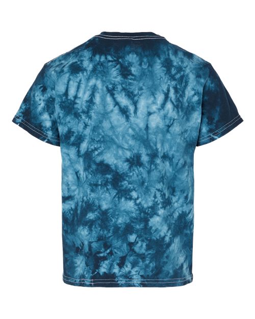 Dyenomite Youth Crystal Tie-Dyed T-Shirt 20BCR