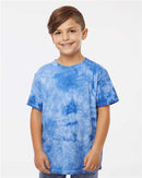 Dyenomite Youth Crystal Tie-Dyed T-Shirt 20BCR