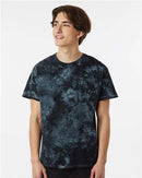 Dyenomite Crystal Tie-Dyed T-Shirt 200CR - Black Crystal