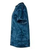 Dyenomite Crystal Tie-Dyed T-Shirt 200CR - Navy