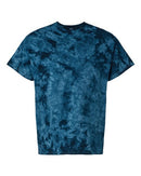 Dyenomite Crystal Tie-Dyed T-Shirt 200CR - Navy