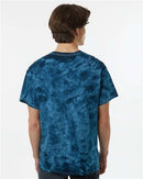 Dyenomite Crystal Tie-Dyed T-Shirt 200CR - Navy