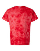 Dyenomite Crystal Tie-Dyed T-Shirt 200CR - Red