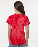 Dyenomite Crystal Tie-Dyed T-Shirt 200CR - Red