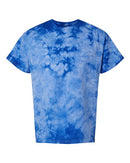 Dyenomite Crystal Tie-Dyed T-Shirt 200CR - Royal