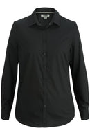 Edwards Ladies Long Sleeve Stretch Broadcloth Blouse [