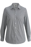 Edwards Ladies Long Sleeve Stretch Broadcloth Blouse [