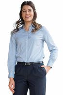 Edwards Ladies Long Sleeve Stretch Broadcloth Blouse [