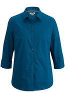 Edwards Ladies 3/4 Sleeve Stretch Broadcloth Shirt [