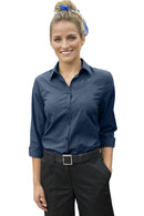 Edwards Essential Broadcloth Three Quarter Sleeve Ladies Shirt [
