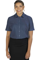 Edwards Essential Broadcloth Short Sleeve Ladies Shirt [