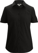 Edwards Essential Broadcloth Short Sleeve Ladies Shirt [