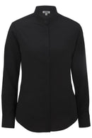 Edwards Ladies Batiste Banded Collar Shirt [
