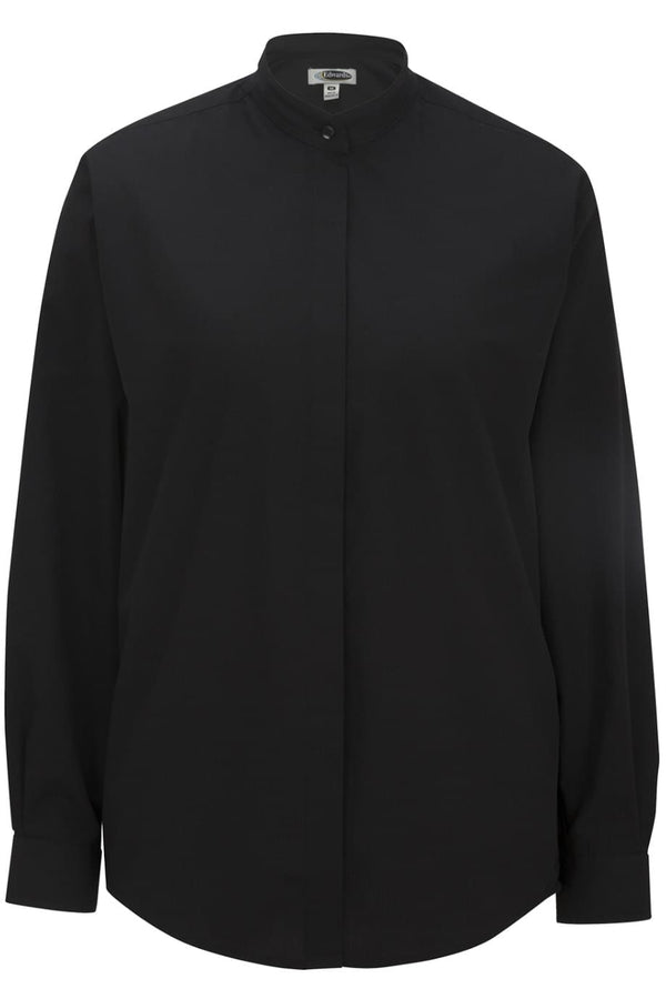 Edwards Banded Collar Ladies Shirt [#5396].  Live Chat for Bulk Discounts