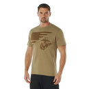 Rothco US Flag / USMC Eagle, Globe, & Anchor T Shirt. Item
