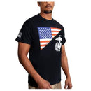 Rothco US Flag / USMC Eagle, Globe, & Anchor T Shirt. Item