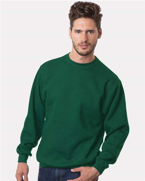 Bayside USA-Made Crewneck Sweatshirt 1102 - Hunter Green