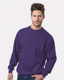 Bayside USA-Made Crewneck Sweatshirt 1102 - Purple
