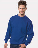 Bayside USA-Made Crewneck Sweatshirt 1102 - Royal Blue