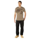 Rothco USMC Eagle, Globe, & Anchor Moisture Wicking T-Shirt - AR 670-1 Coyote Brown. Item