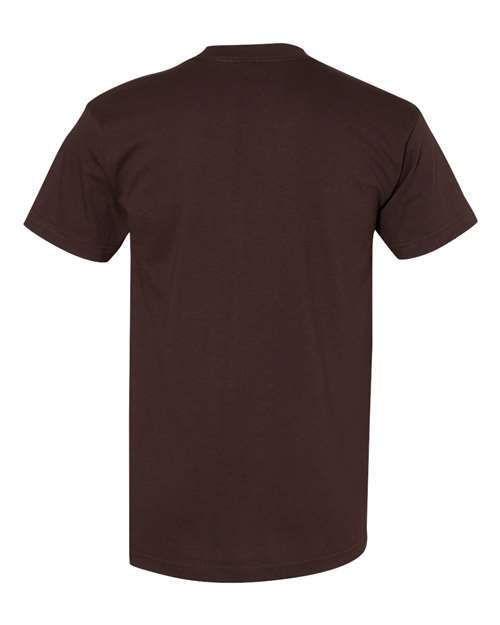 Bayside USA-Made Heavyweight T-Shirt 5100 - Chocolate