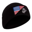 Rothco USMC Eagle, Globe and Anchor / US Flag Deluxe Fine Knit Watch Cap. Item