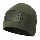Rothco USMC Eagle, Globe and Anchor / US Flag Deluxe Fine Knit Watch Cap. Item