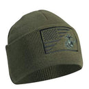 Rothco USMC Eagle, Globe and Anchor / US Flag Deluxe Fine Knit Watch Cap. Item